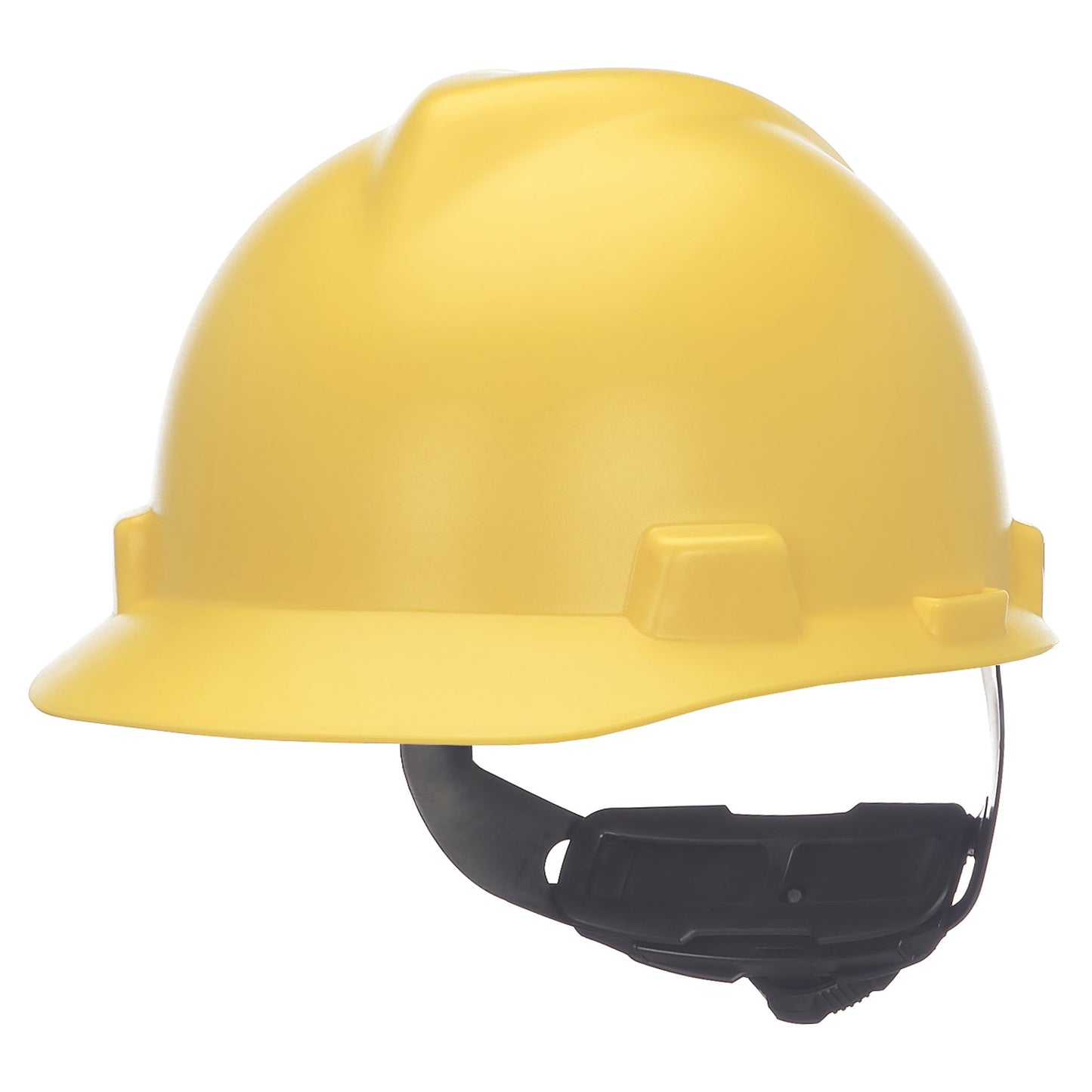 Matte White Hard Hats - MSA - V-Gard Cap Style