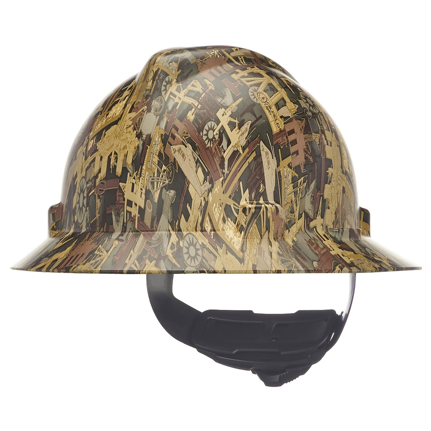 Muddy Girl Hard Hats - MSA - Stylish Hydro Dip Design