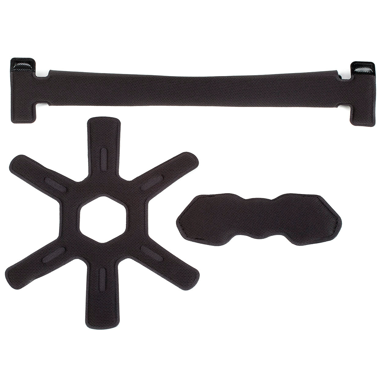 Black Hard Hat Pads - MSA - Comfortable Padding Set