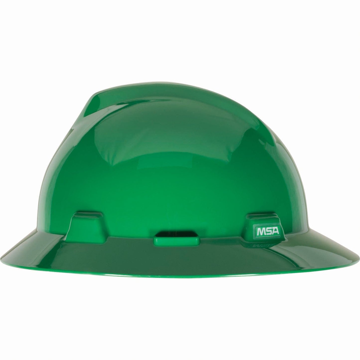 Silver Hard Hats - MSA - Full Brim Design