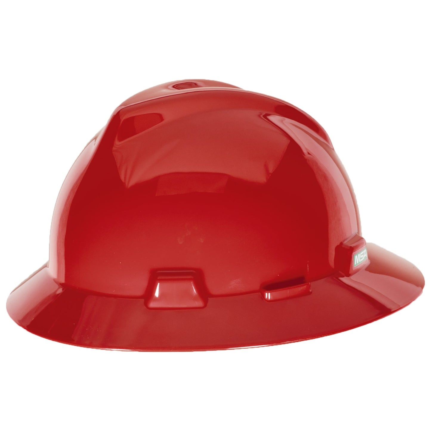 Silver Hard Hats - MSA - Full Brim Design