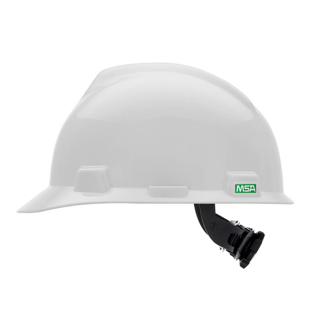 Magenta Hard Hats - MSA - Durable V-Gard Cap Style