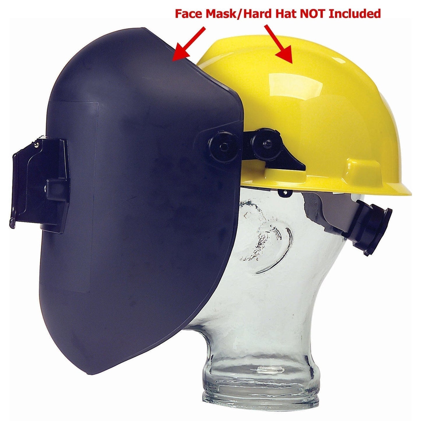 Black Slot Adapters - MSA - Welding Shields Compatible