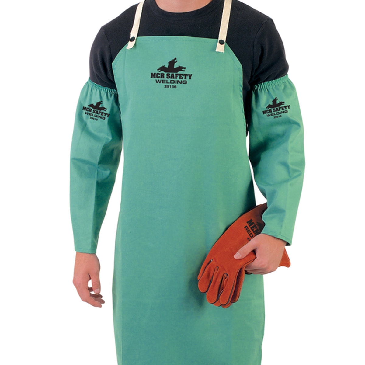 18" Length Welding Sleeves - MCR Safety - Limited Flammability Cotton