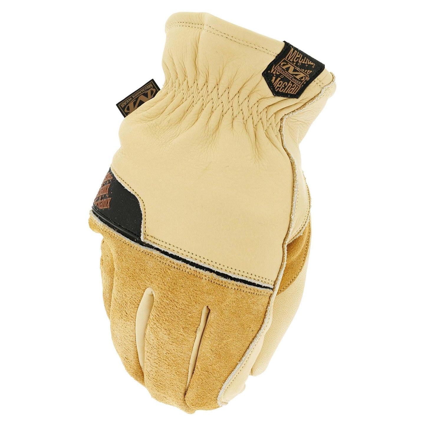 Brown Leather Gloves - Mechanix - Insulated Durahide