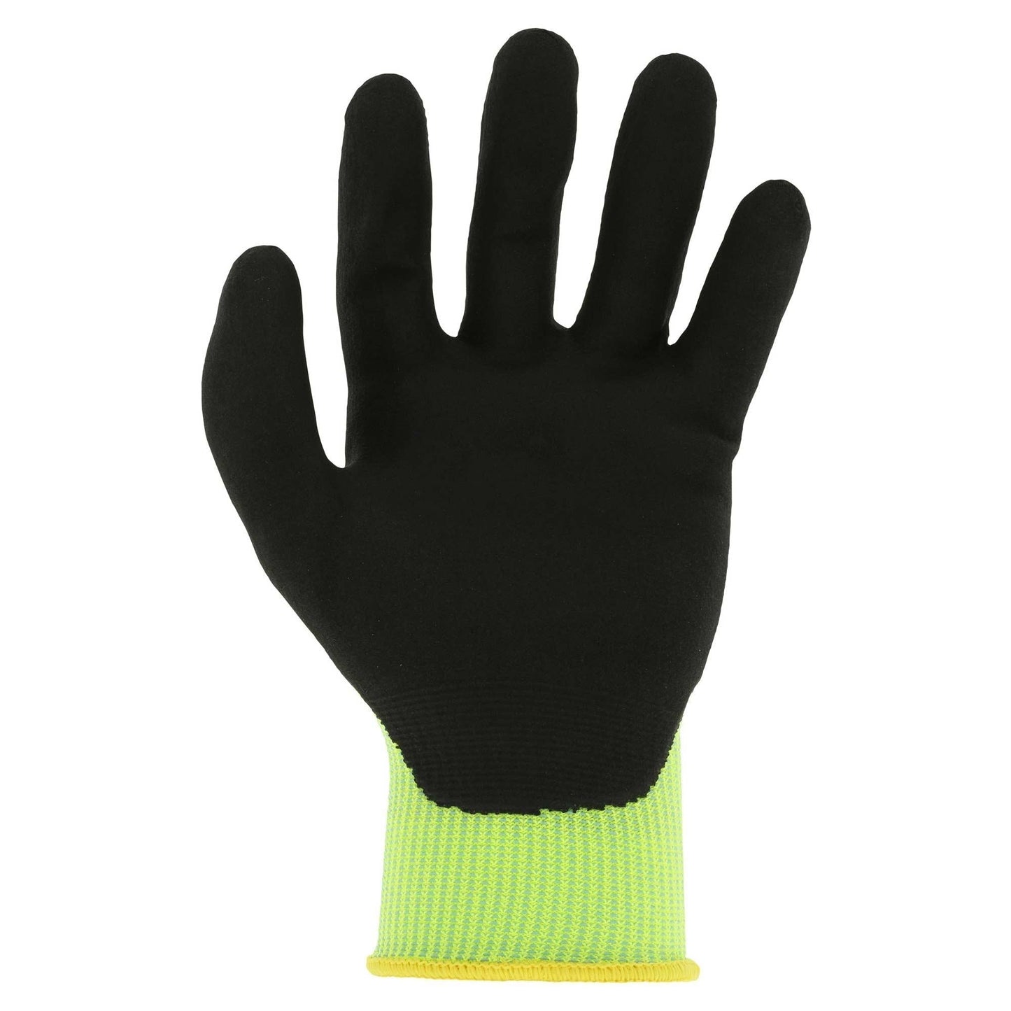 Yellow/Lime String Knit Gloves - Mechanix - Hi-Viz Grip