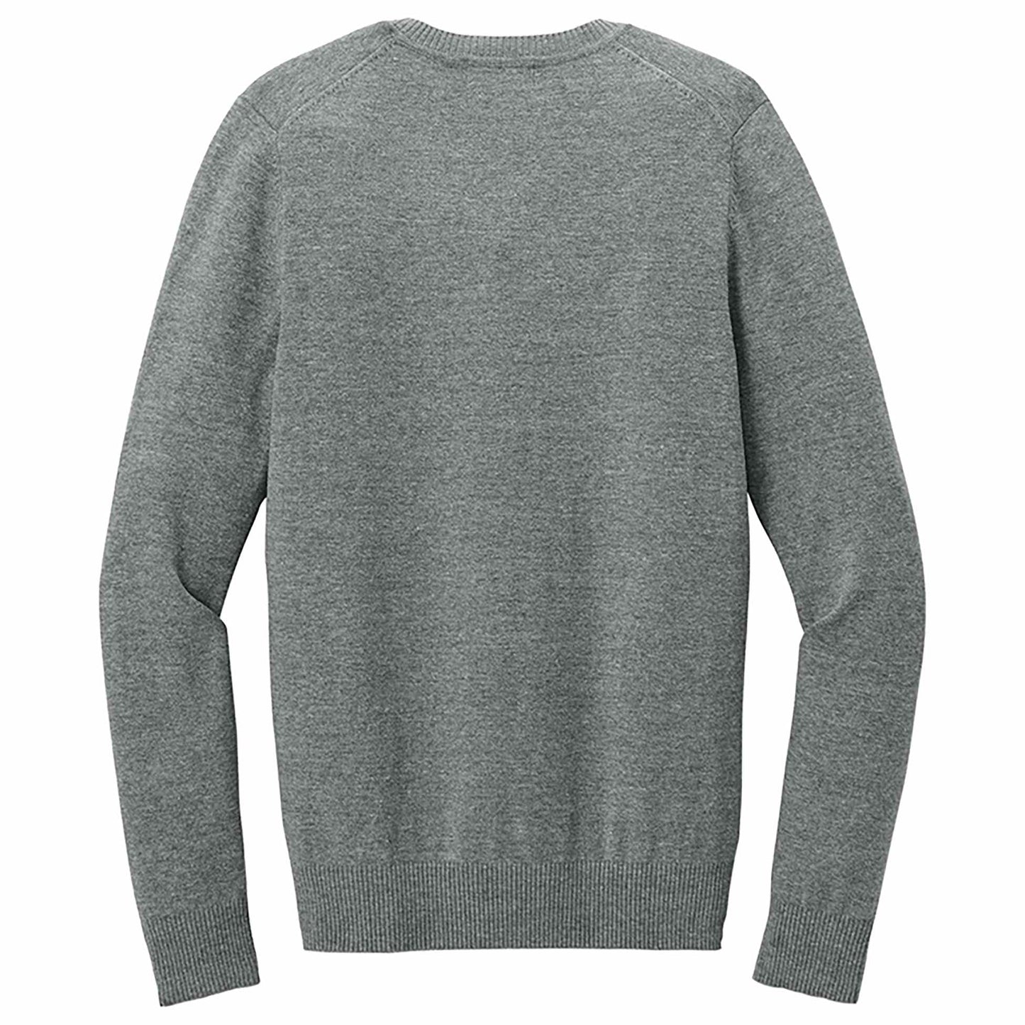 Aegean Blue Sweater - Port Authority - V-Neck Design