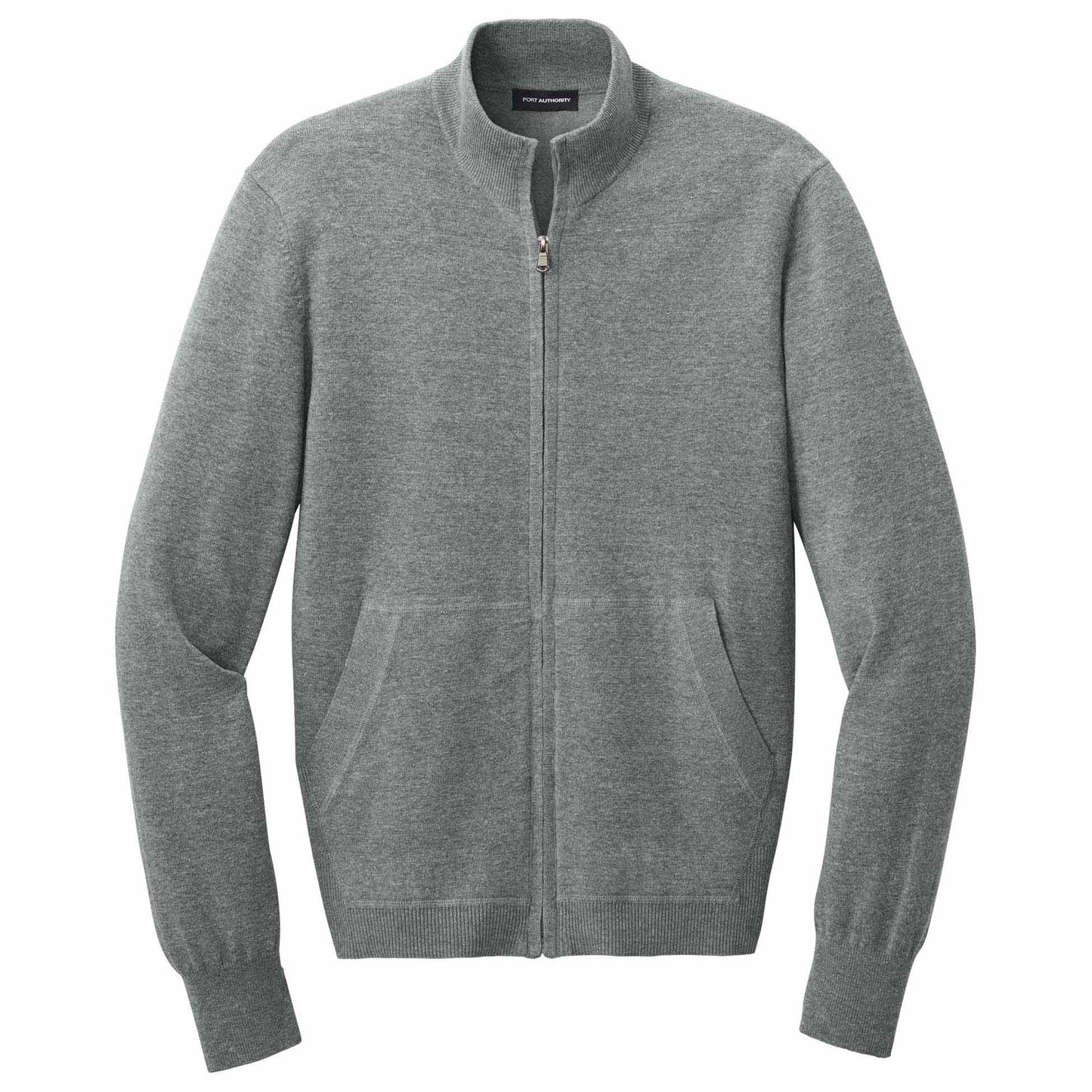 Charcoal Heather Sweater - Port Authority - Luxurious Fabric