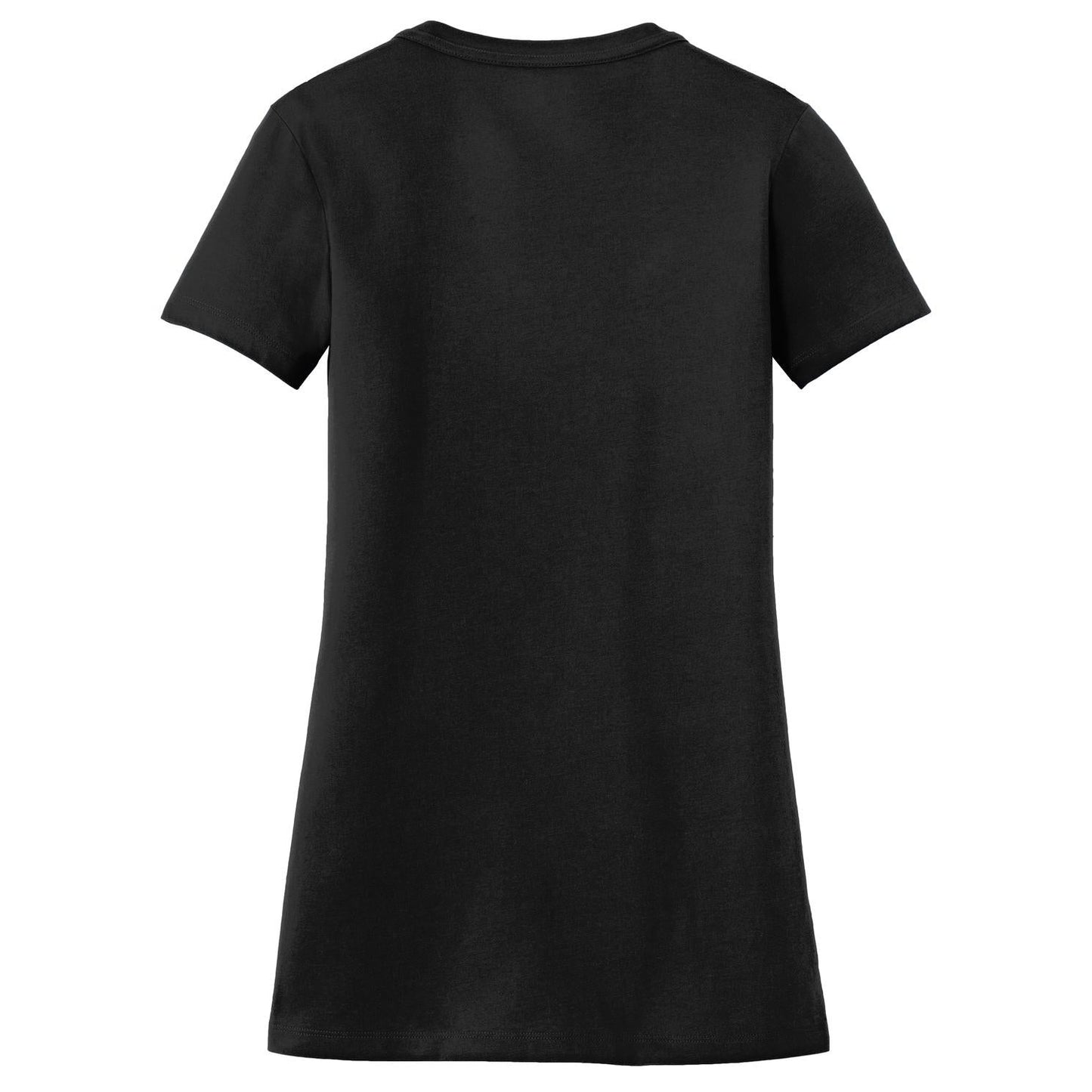 Black V-Neck Tee - New Era - Soft Blend