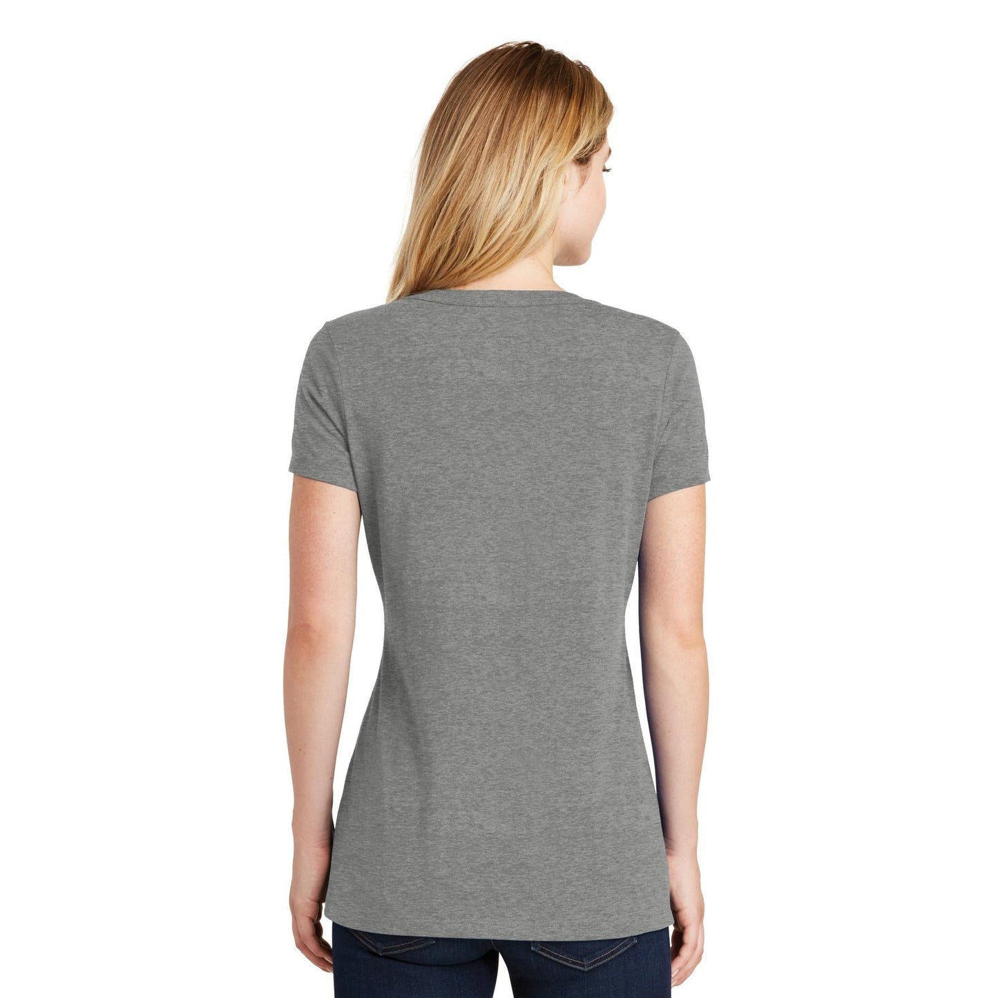 Black V-Neck Tee - New Era - Soft Blend