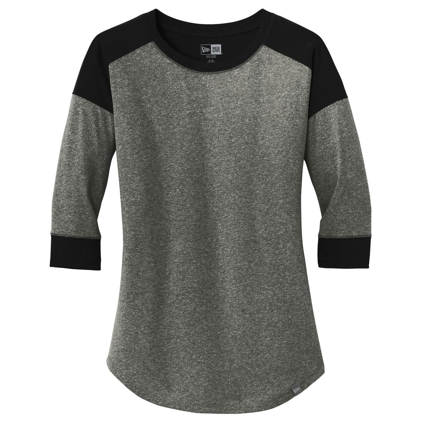 Black/Black Twist T-Shirt - New Era - Soft Fabric