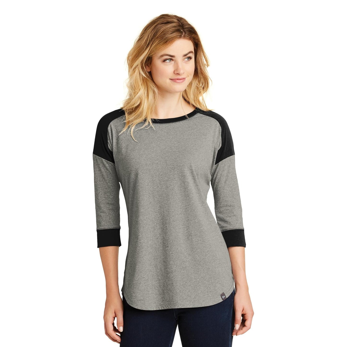 Black/Black Twist T-Shirt - New Era - Soft Fabric