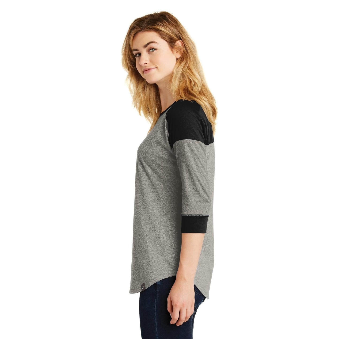 Black/Black Twist T-Shirt - New Era - Soft Fabric