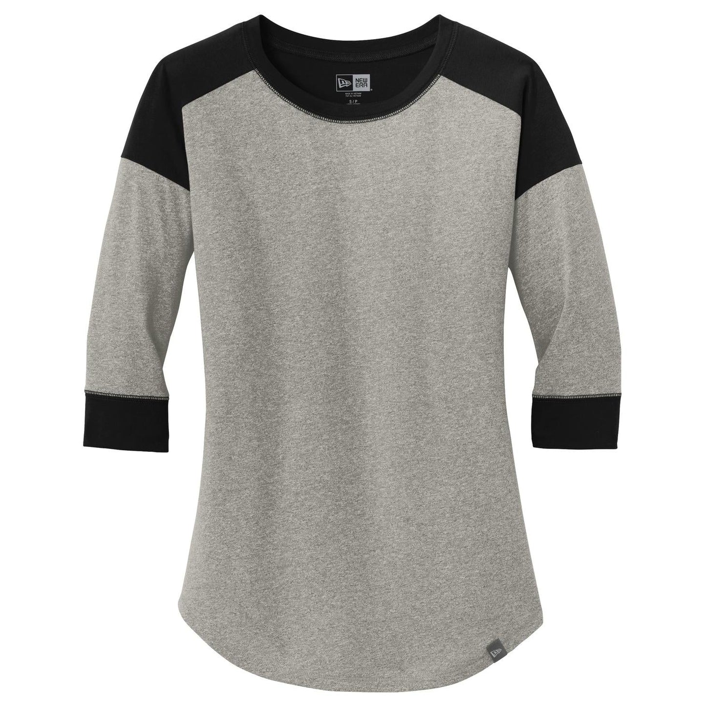 Black/Black Twist T-Shirt - New Era - Soft Fabric