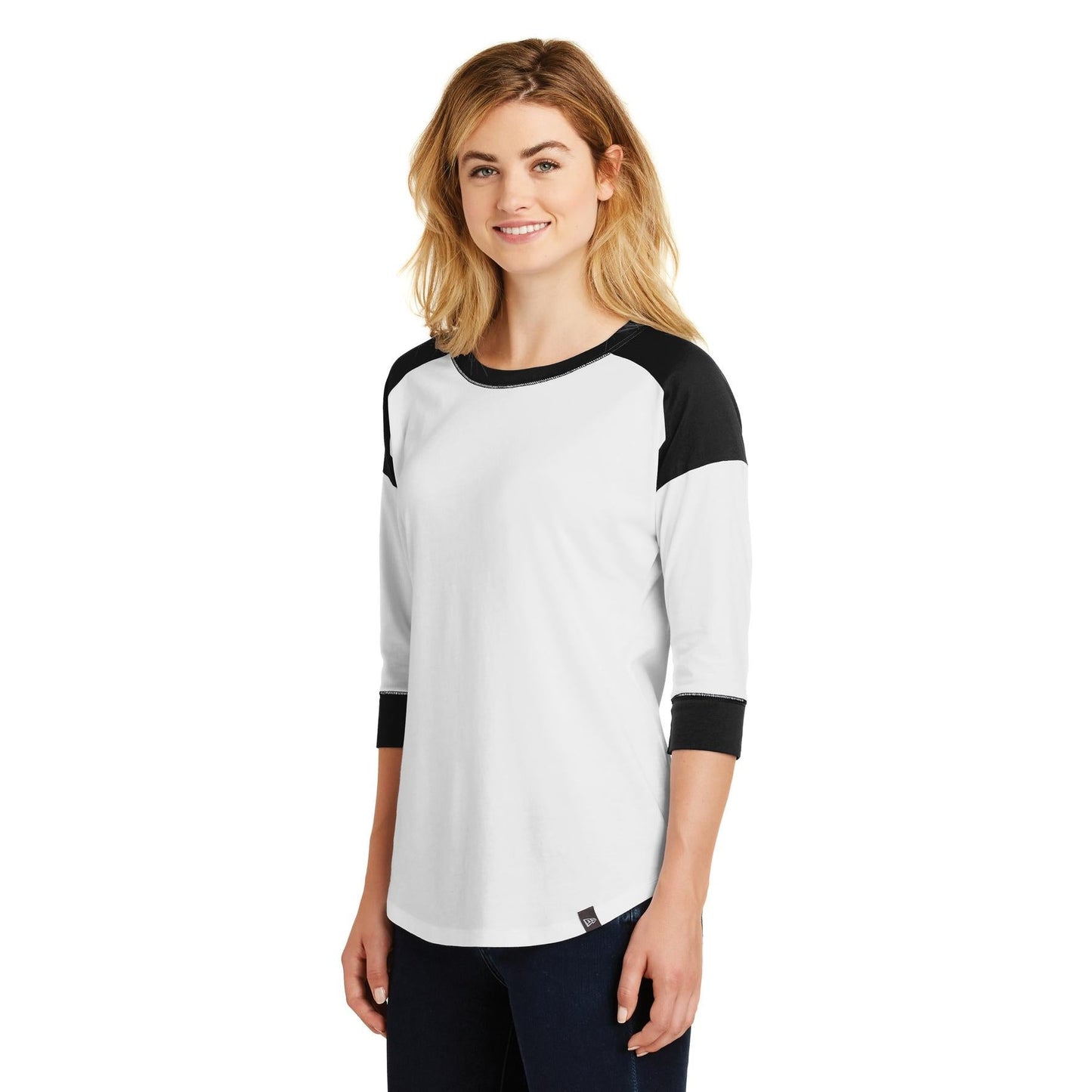 Black/Black Twist T-Shirt - New Era - Soft Fabric