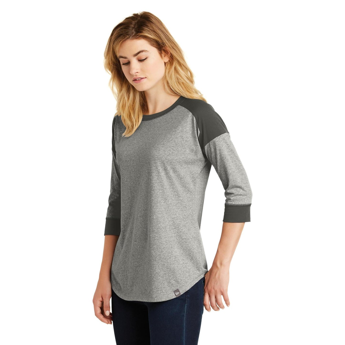 Black/Black Twist T-Shirt - New Era - Soft Fabric