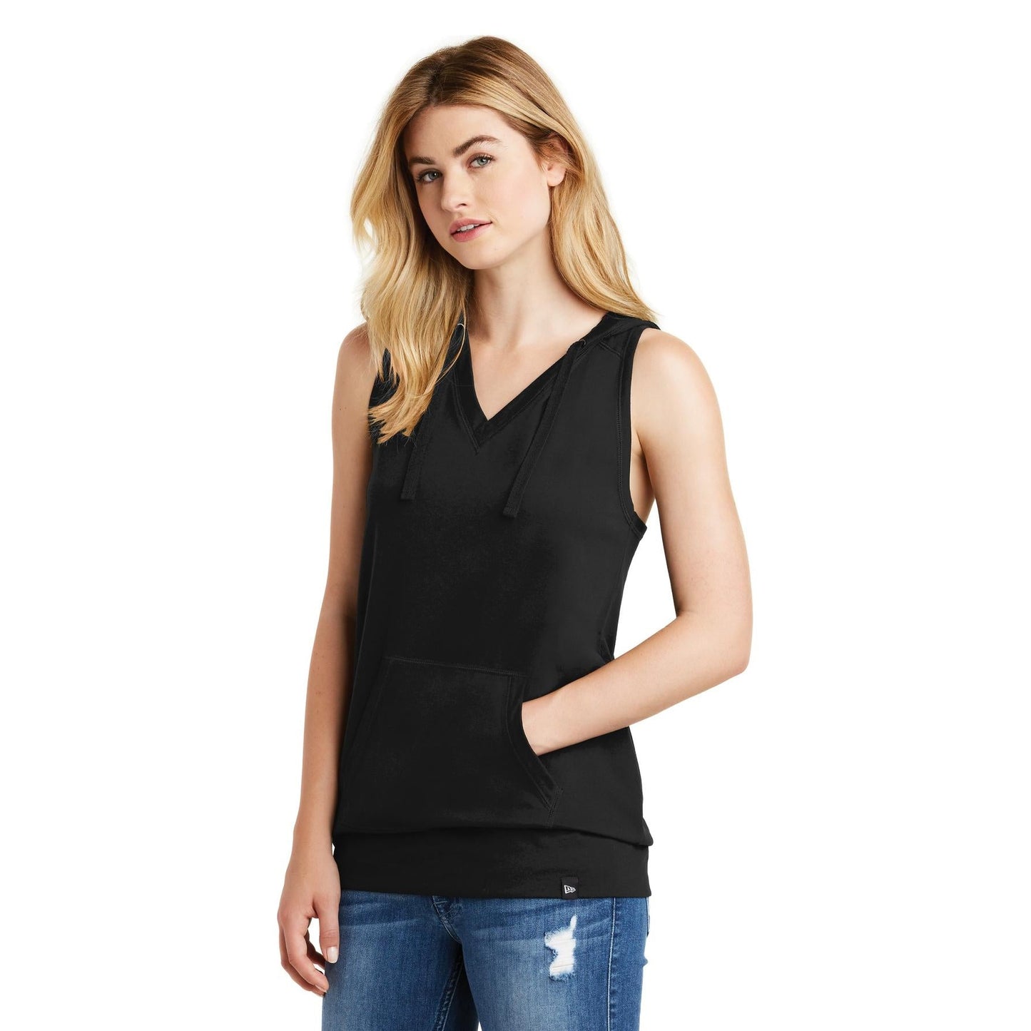 Black Tank Tops - New Era - Soft Blend Hoodie