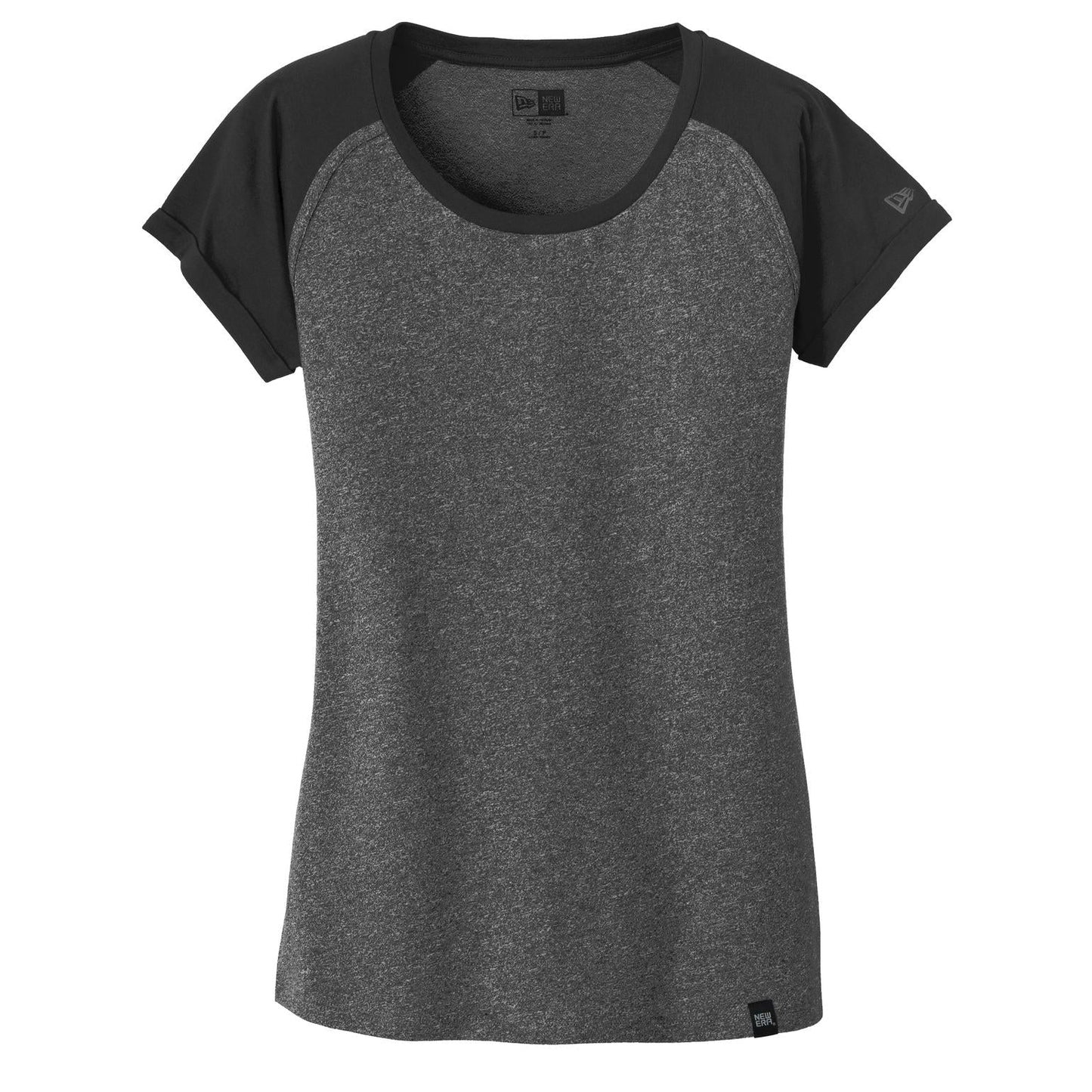 Black Twist T-Shirt - New Era - Soft Blend