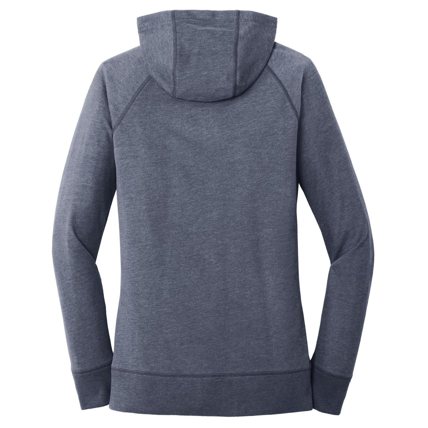 Black Heather Hoodie - New Era - Sueded Cotton Softness