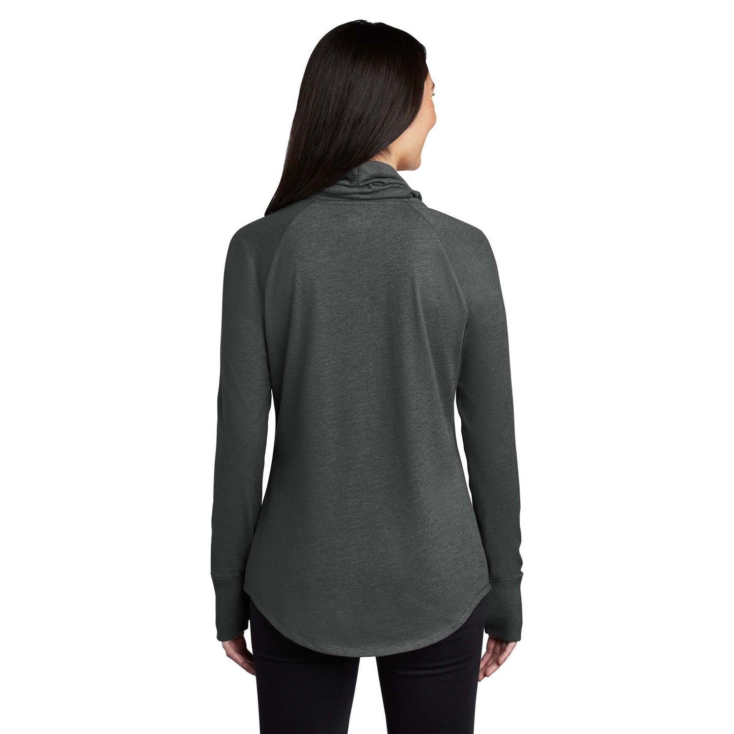 Black Heather T-Shirt - New Era - Sueded Cotton Blend