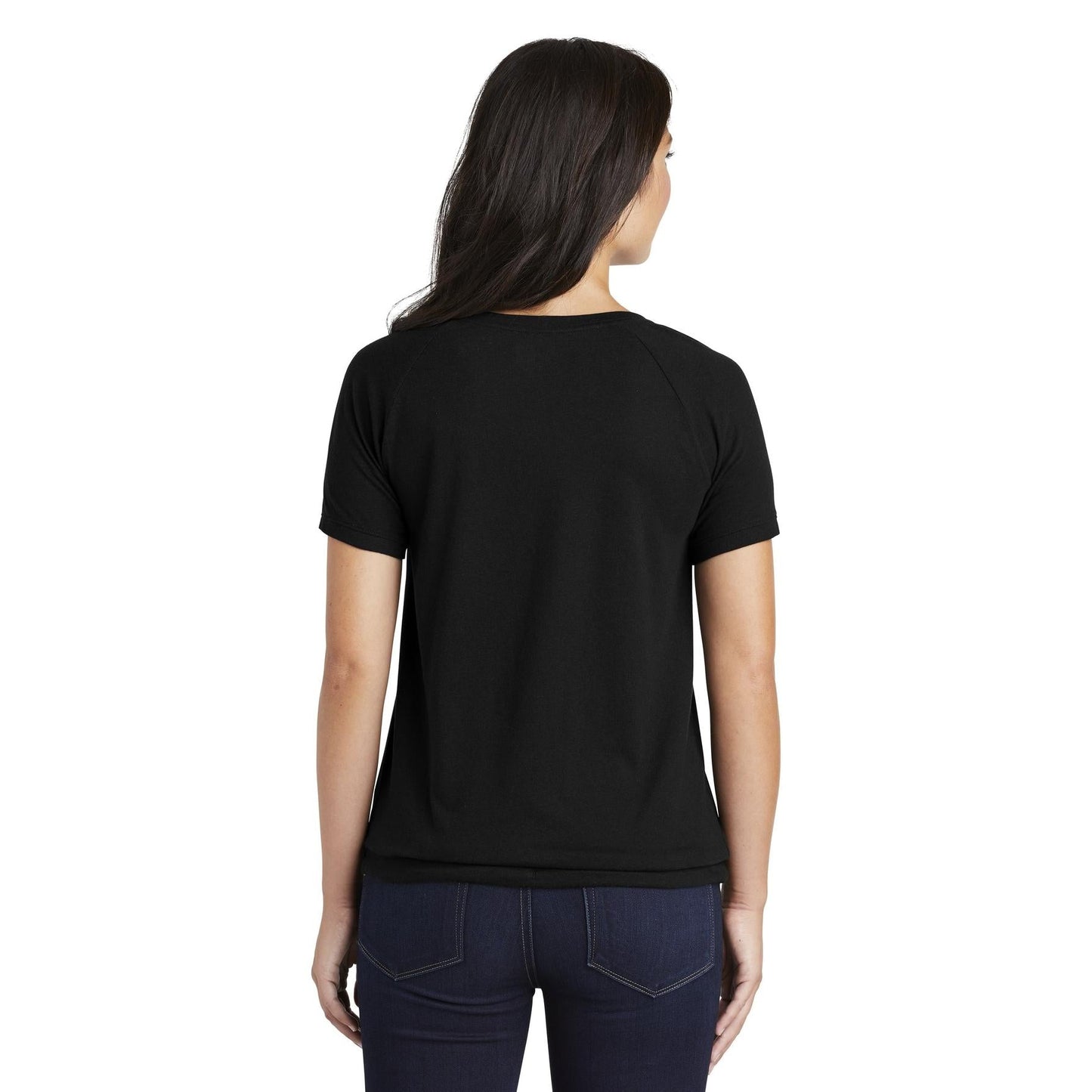 Black Solid T-Shirt - New Era - Performance Fabric