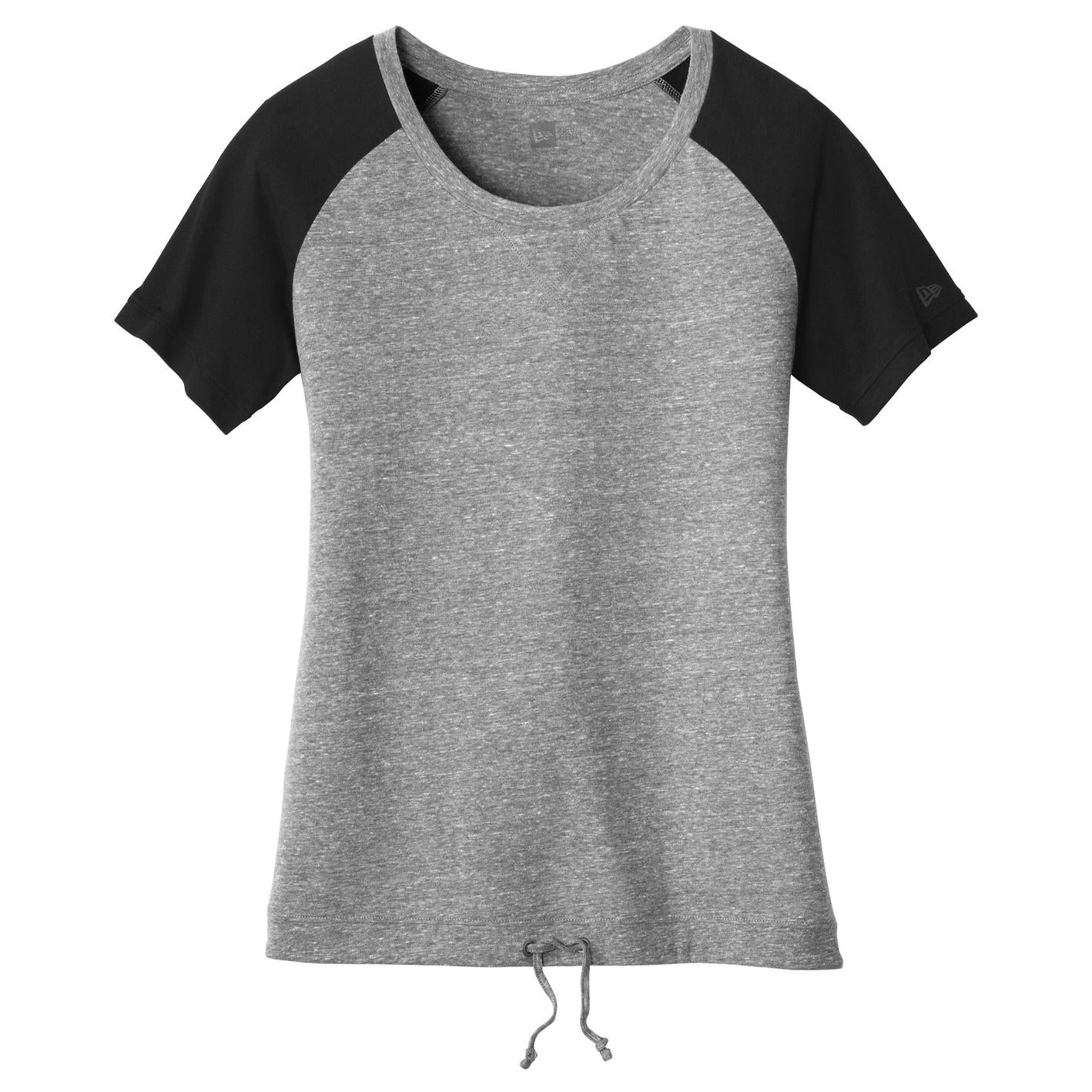 Black Solid T-Shirt - New Era - Performance Fabric