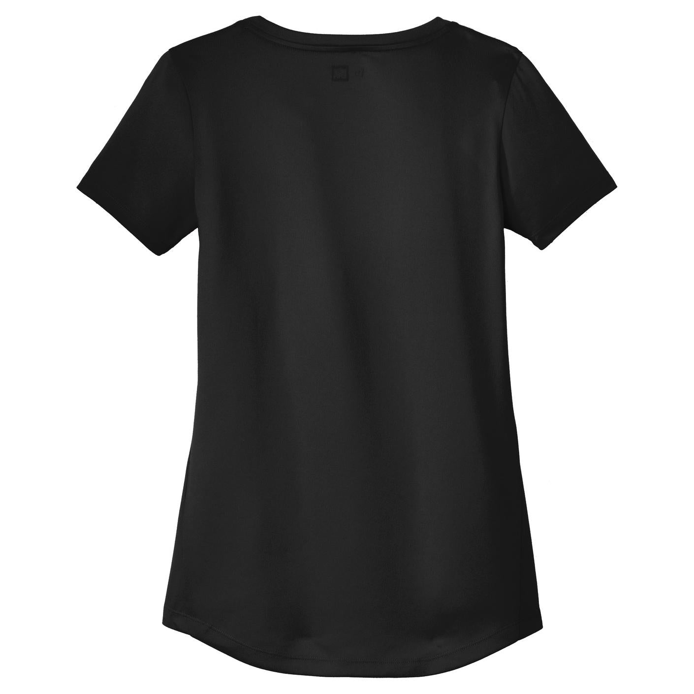Black Solid T-Shirt - New Era - Moisture Wicking