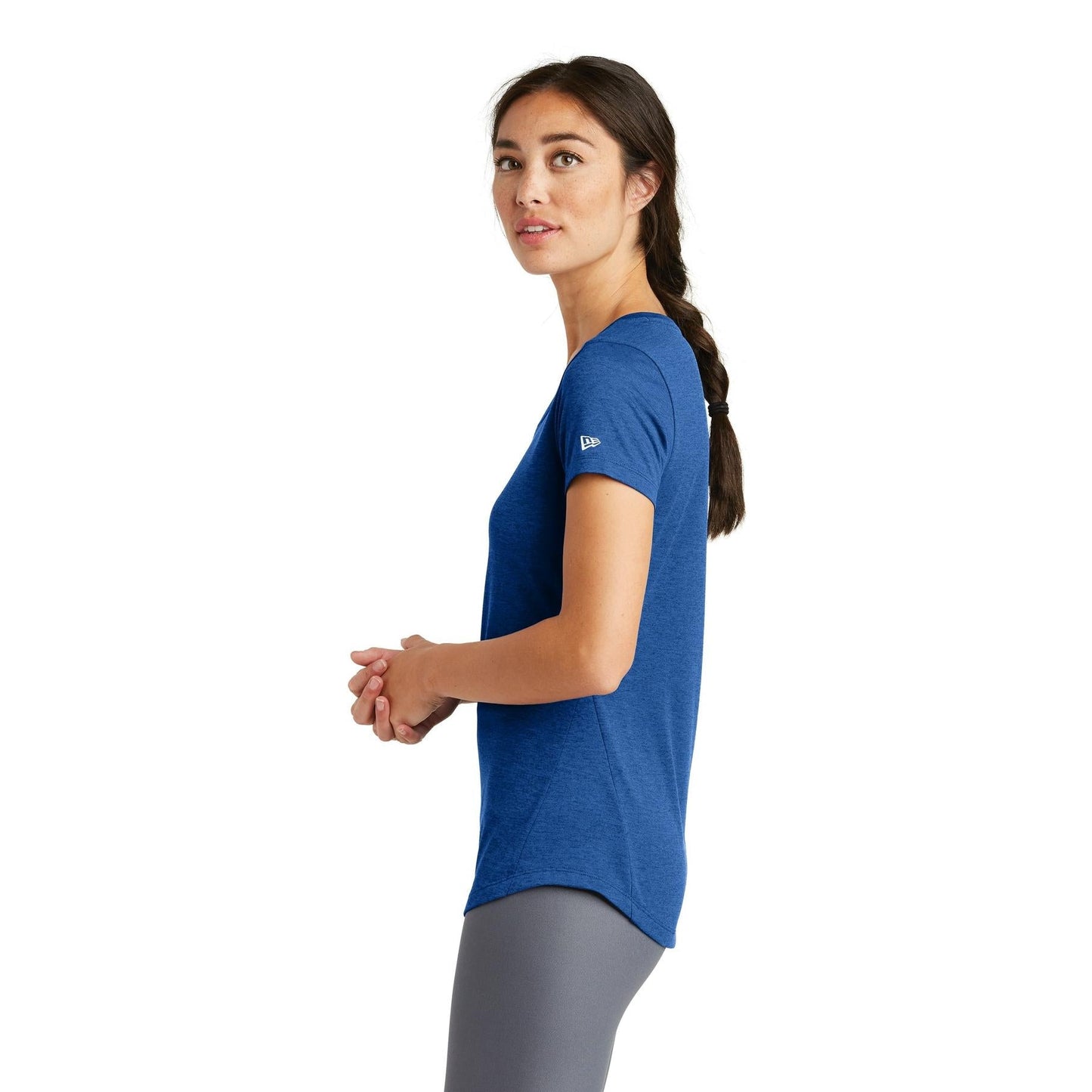 Black Solid T-Shirt - New Era - Moisture Wicking