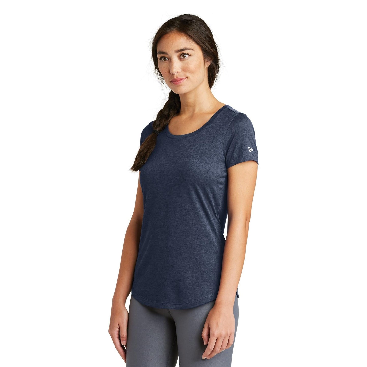 Black Solid T-Shirt - New Era - Moisture Wicking