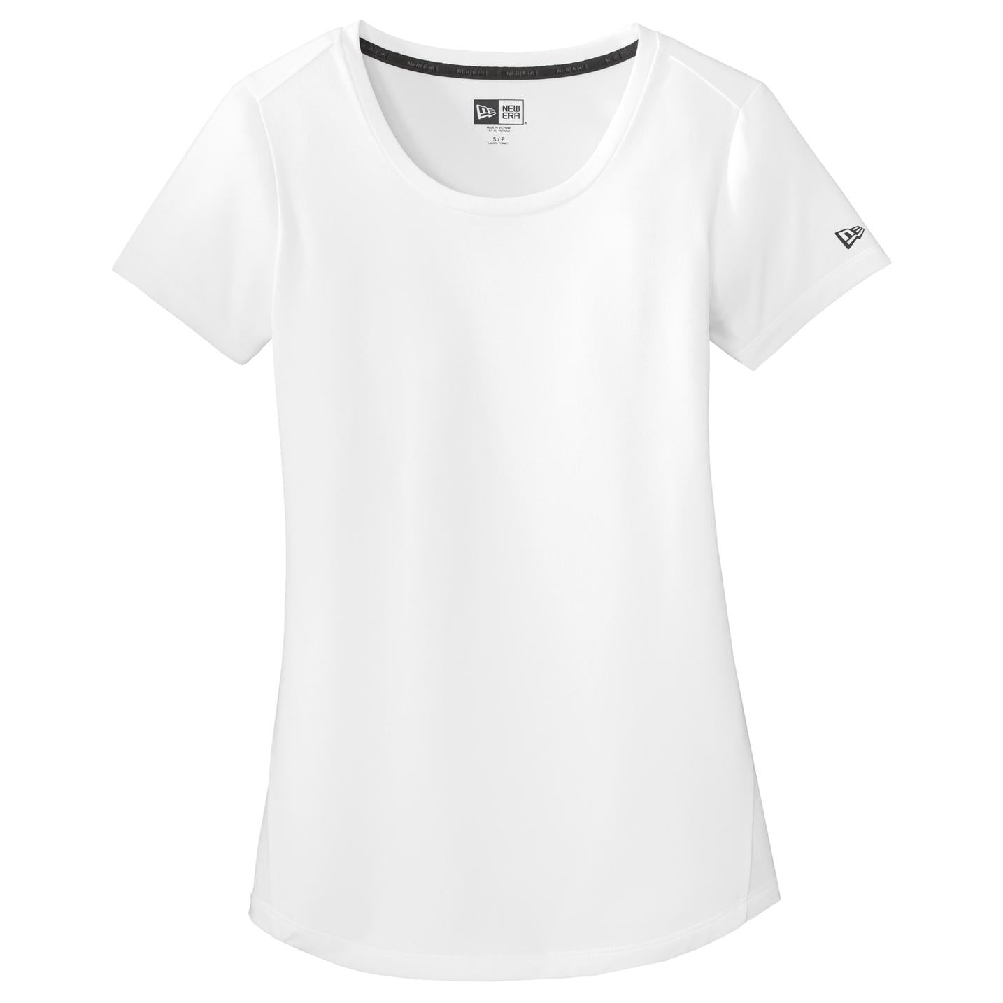 Black Solid T-Shirt - New Era - Moisture Wicking