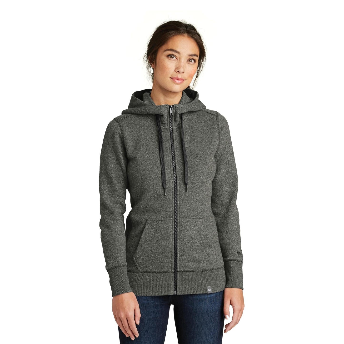Black Hoodie - New Era - Stylish French Terry