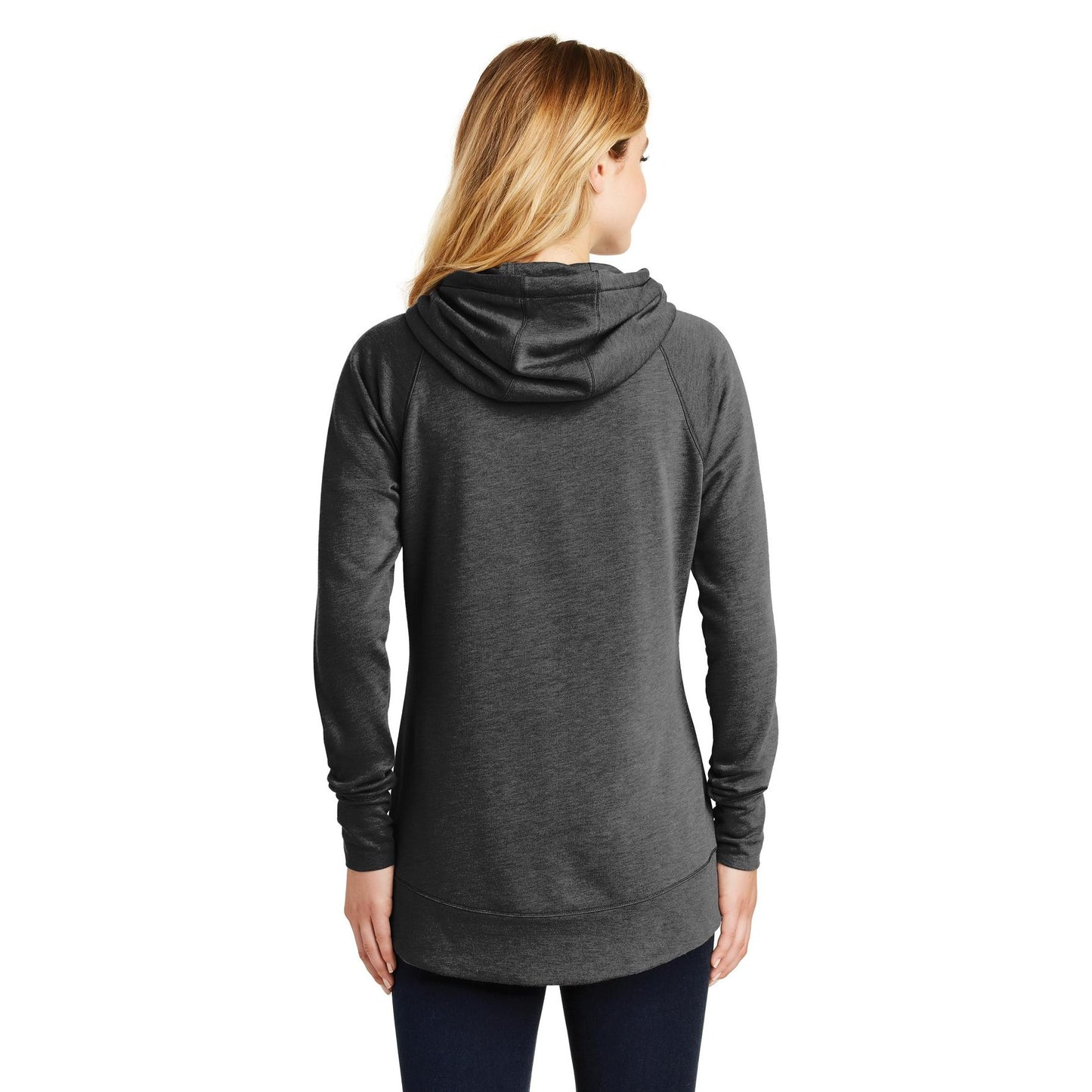 Black Heather Sweatshirt - New Era - Soft Tri-Blend Fleece