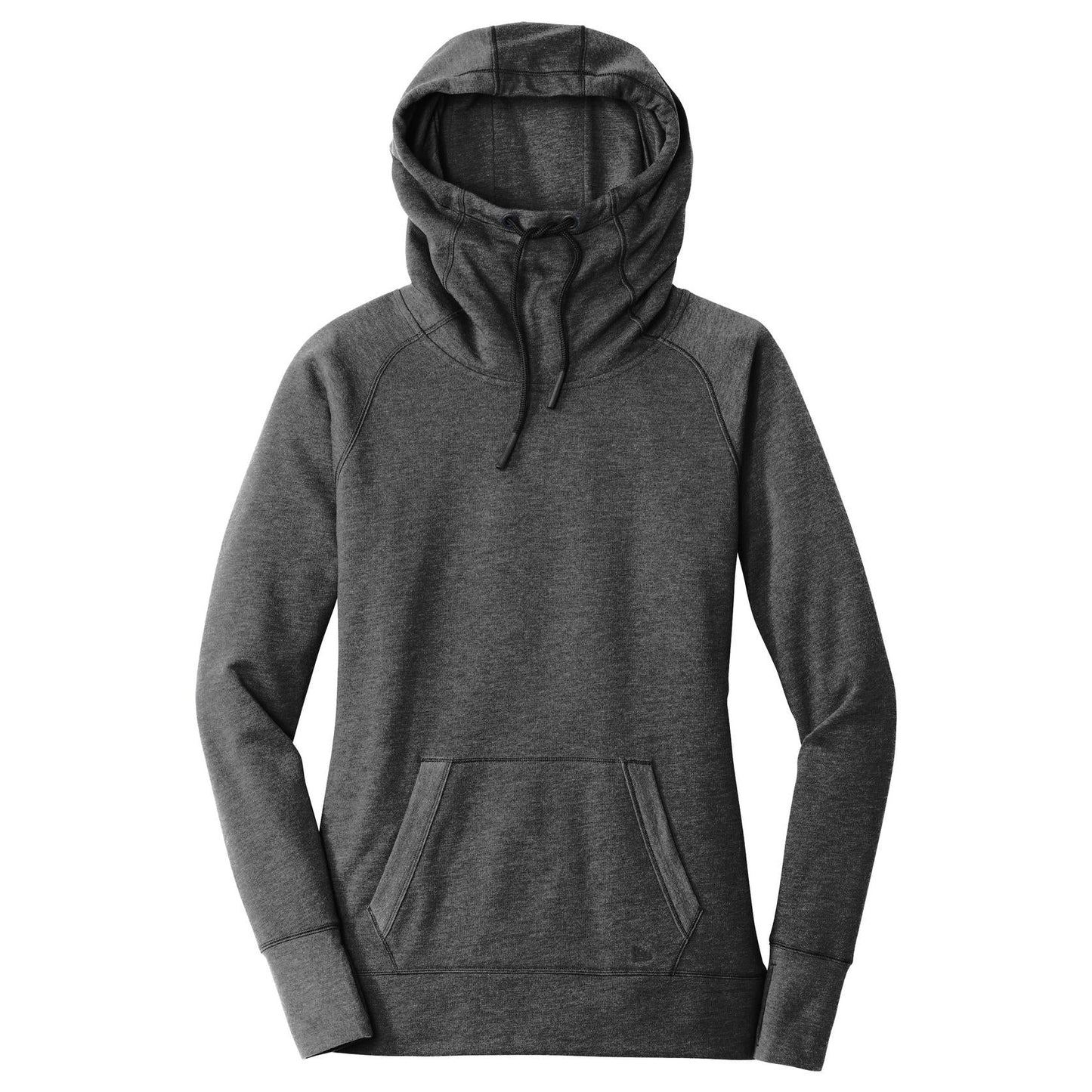 Black Heather Sweatshirt - New Era - Soft Tri-Blend Fleece
