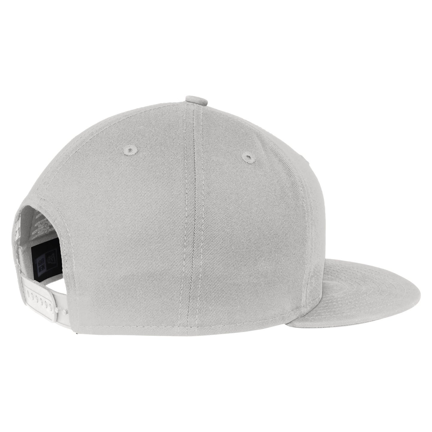 Black/Royal Flat Brim Hat - New Era - Cotton Material