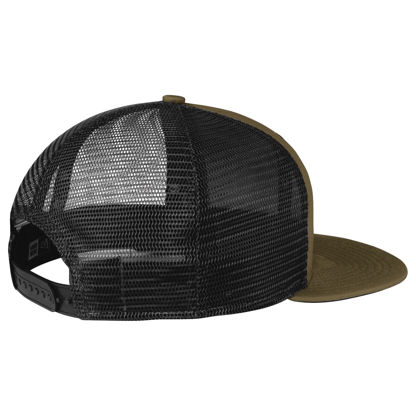 Olive Flat Brim Hat - New Era - Stylish Snapback Cap