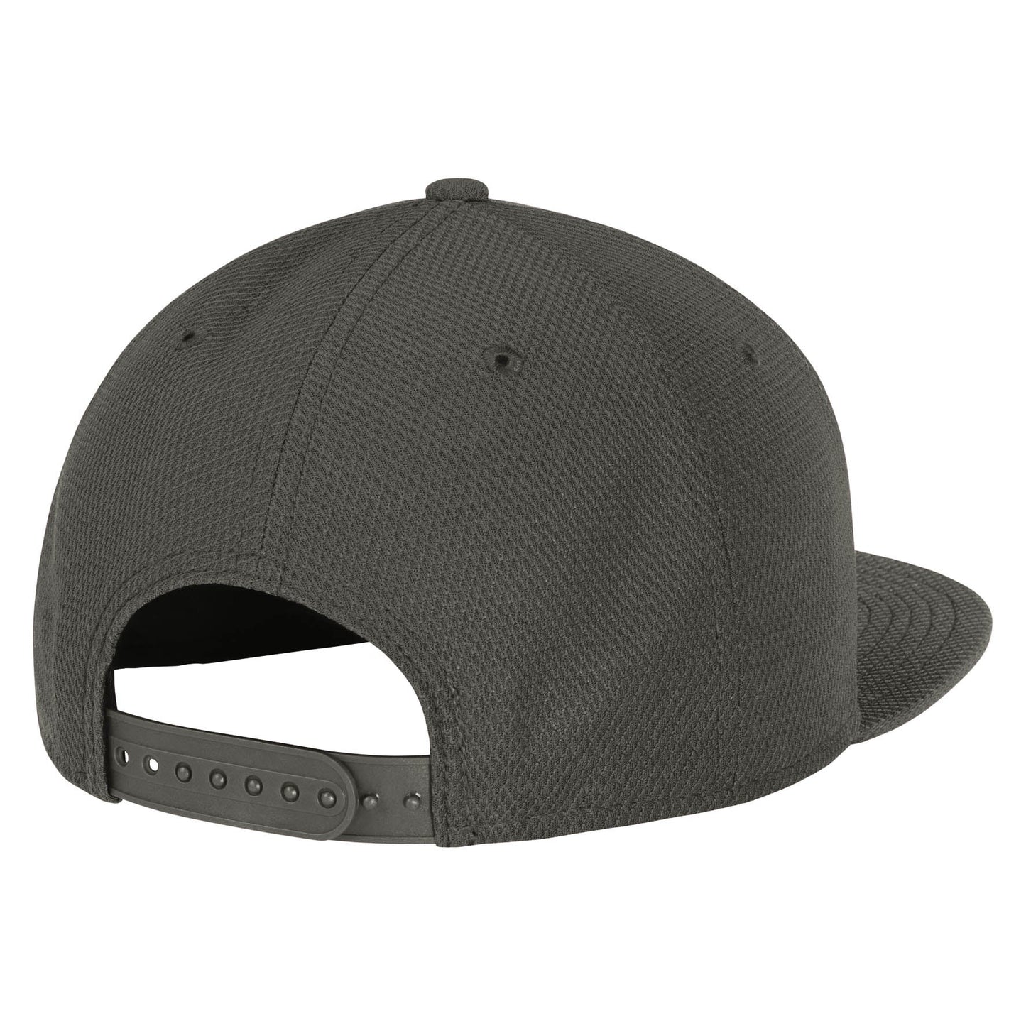 Black Flat Brim Hat - New Era - Adjustable Snapback