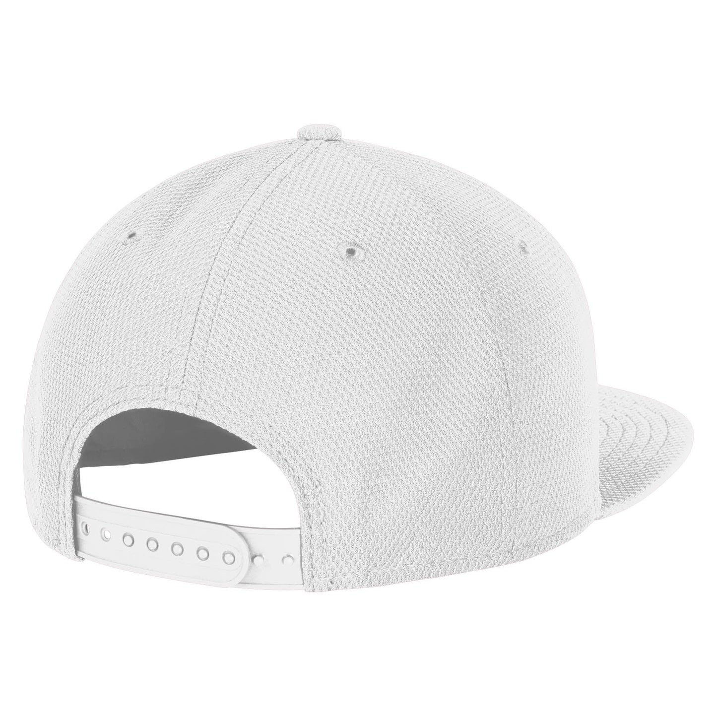 Black Flat Brim Hat - New Era - Adjustable Snapback