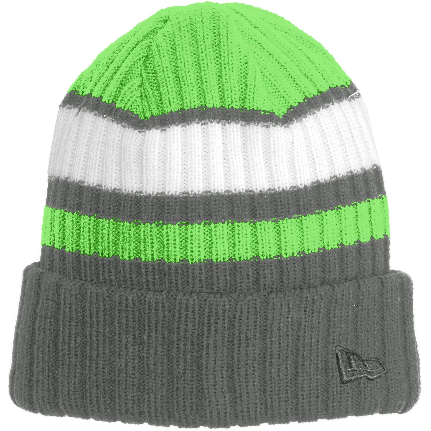 Black/Graphite Beanie - New Era - Ribbed Design