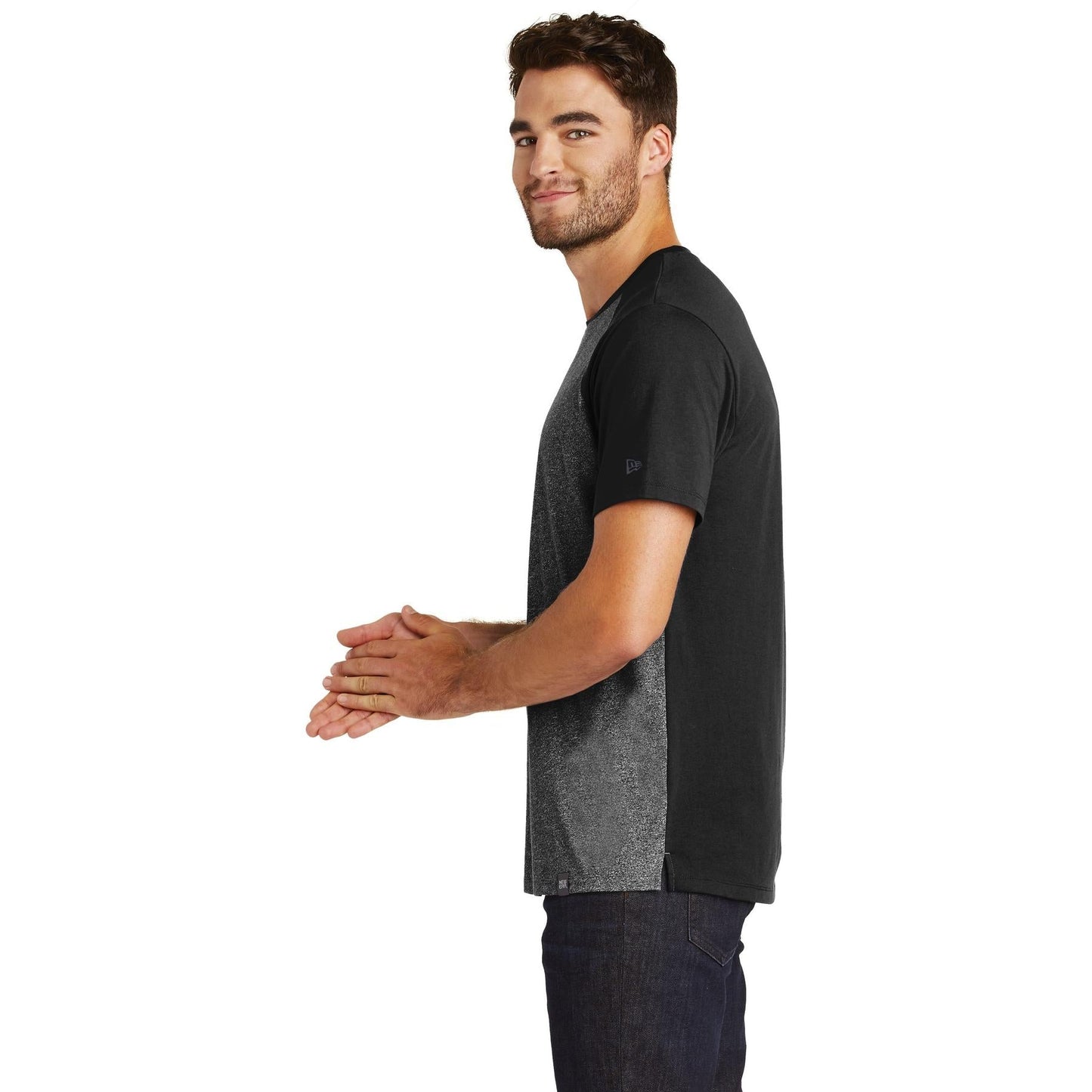 Black Twist T-Shirt - New Era - Soft Cotton Blend