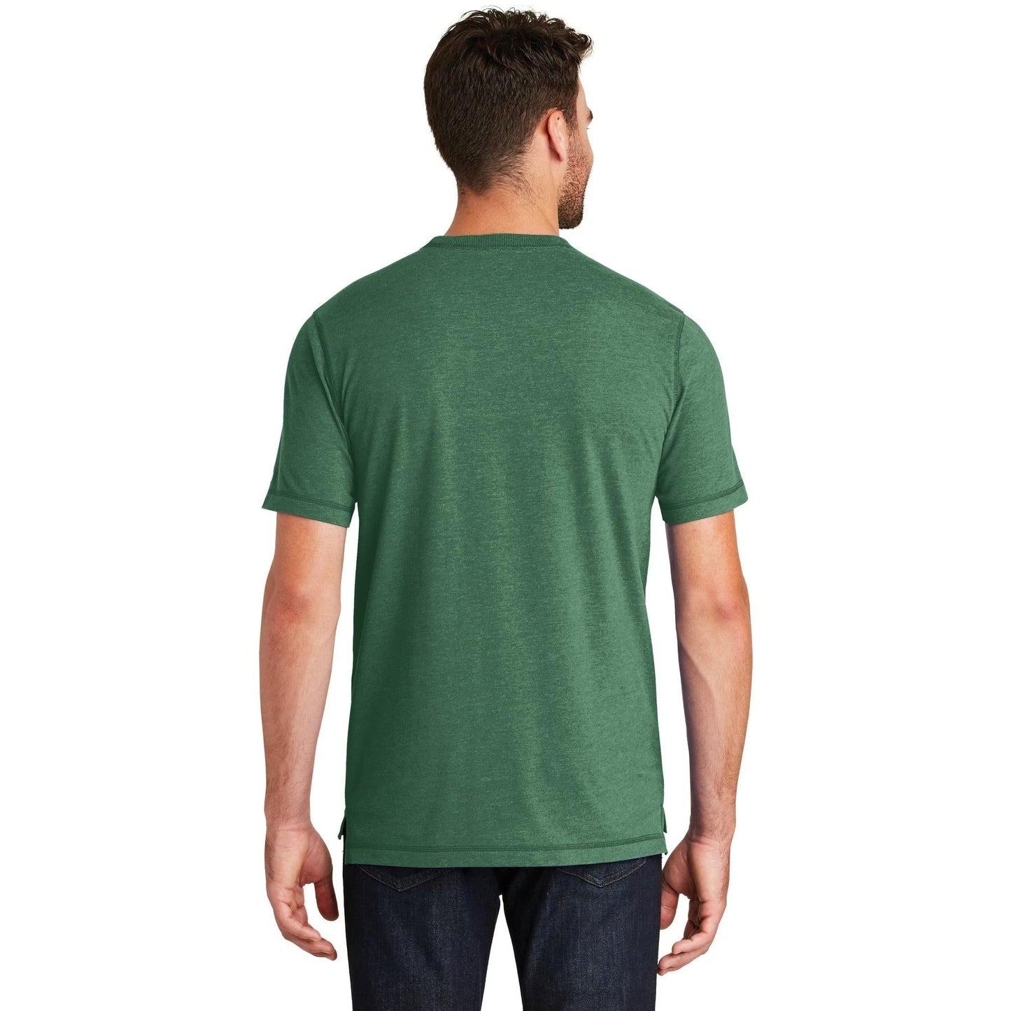 Black Heather T-Shirt - New Era - Soft Sueded Cotton Tee