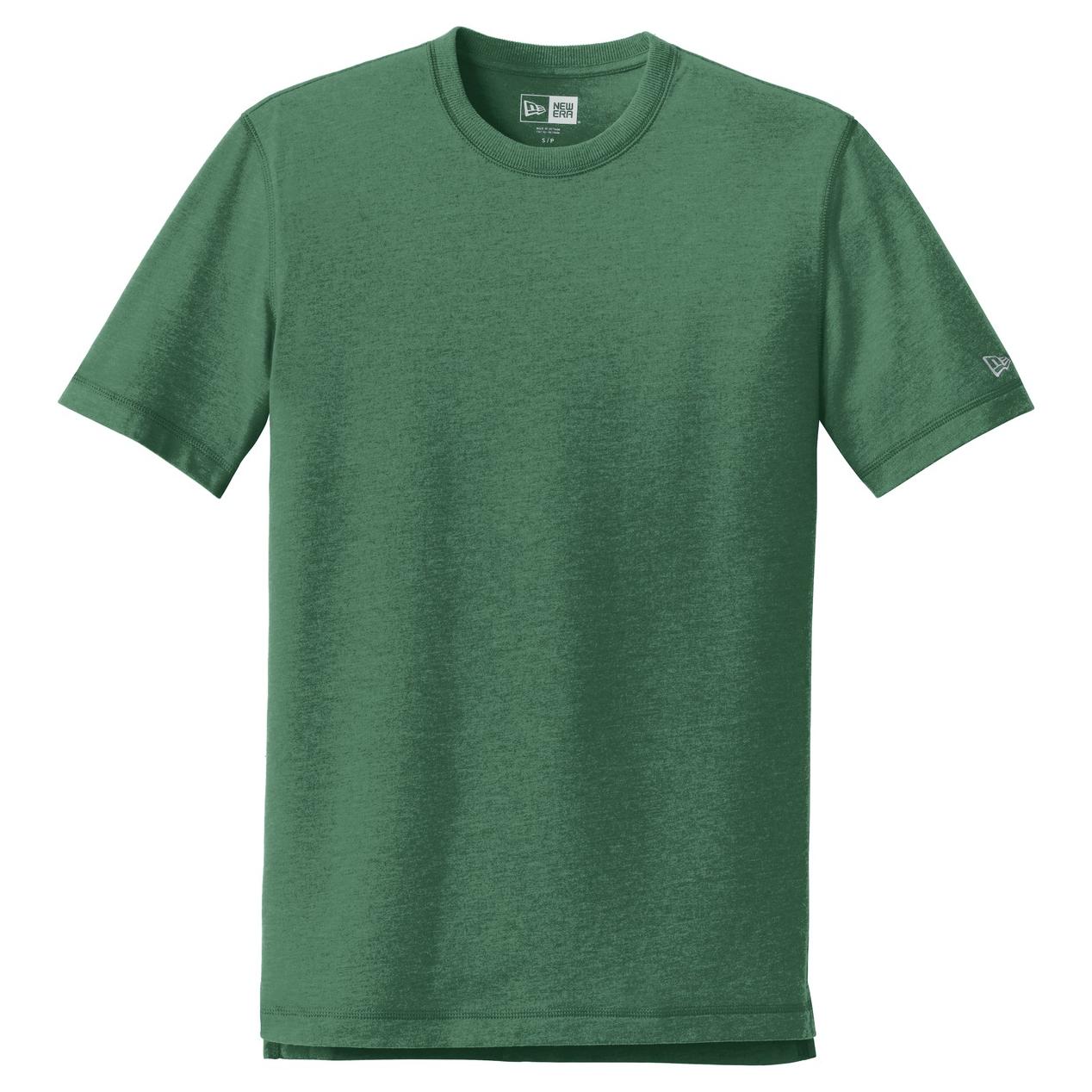 Black Heather T-Shirt - New Era - Soft Sueded Cotton Tee