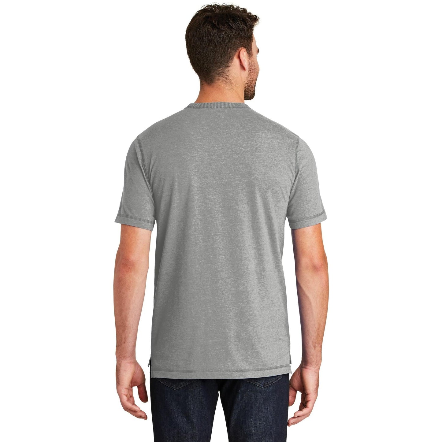 Black Heather T-Shirt - New Era - Soft Sueded Cotton Tee