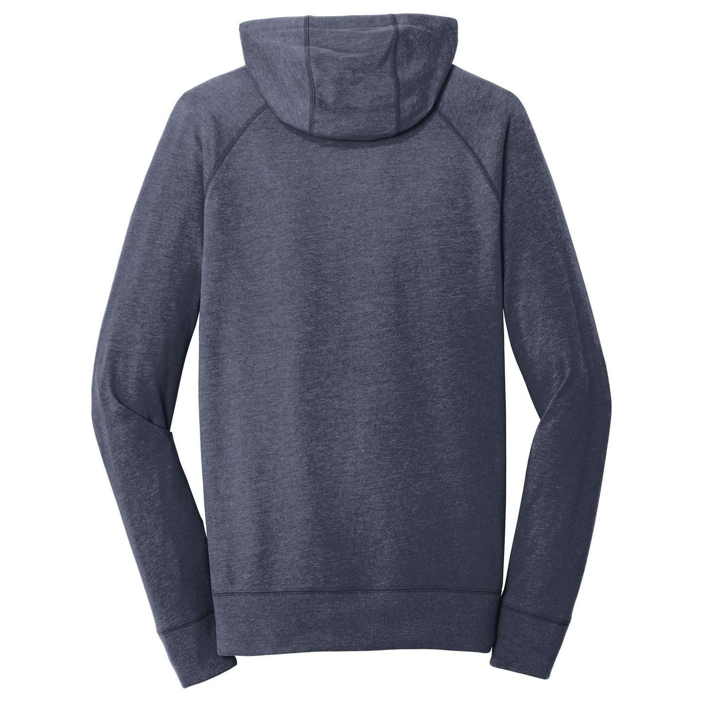 Black Heather Sweatshirt - New Era - Sueded Cotton Hoodie