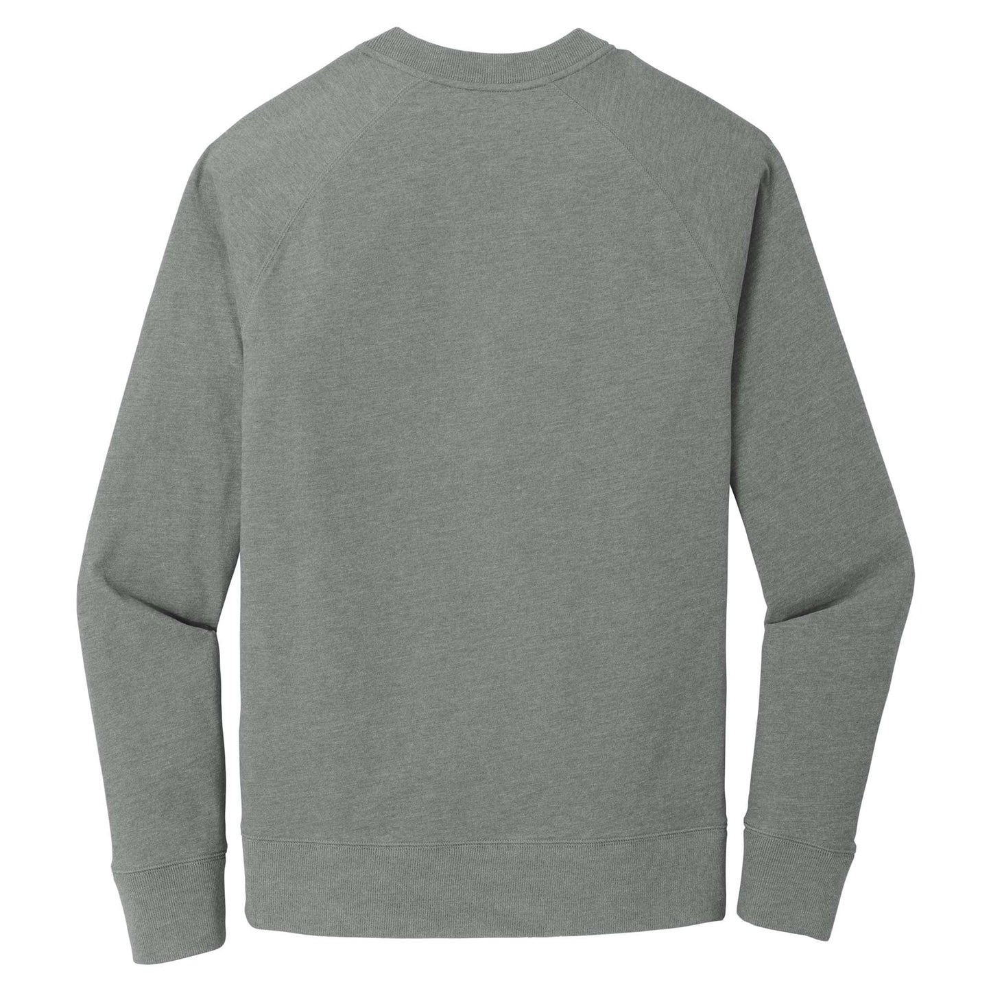 Black Heather Sweatshirt - New Era - Sueded Cotton Blend