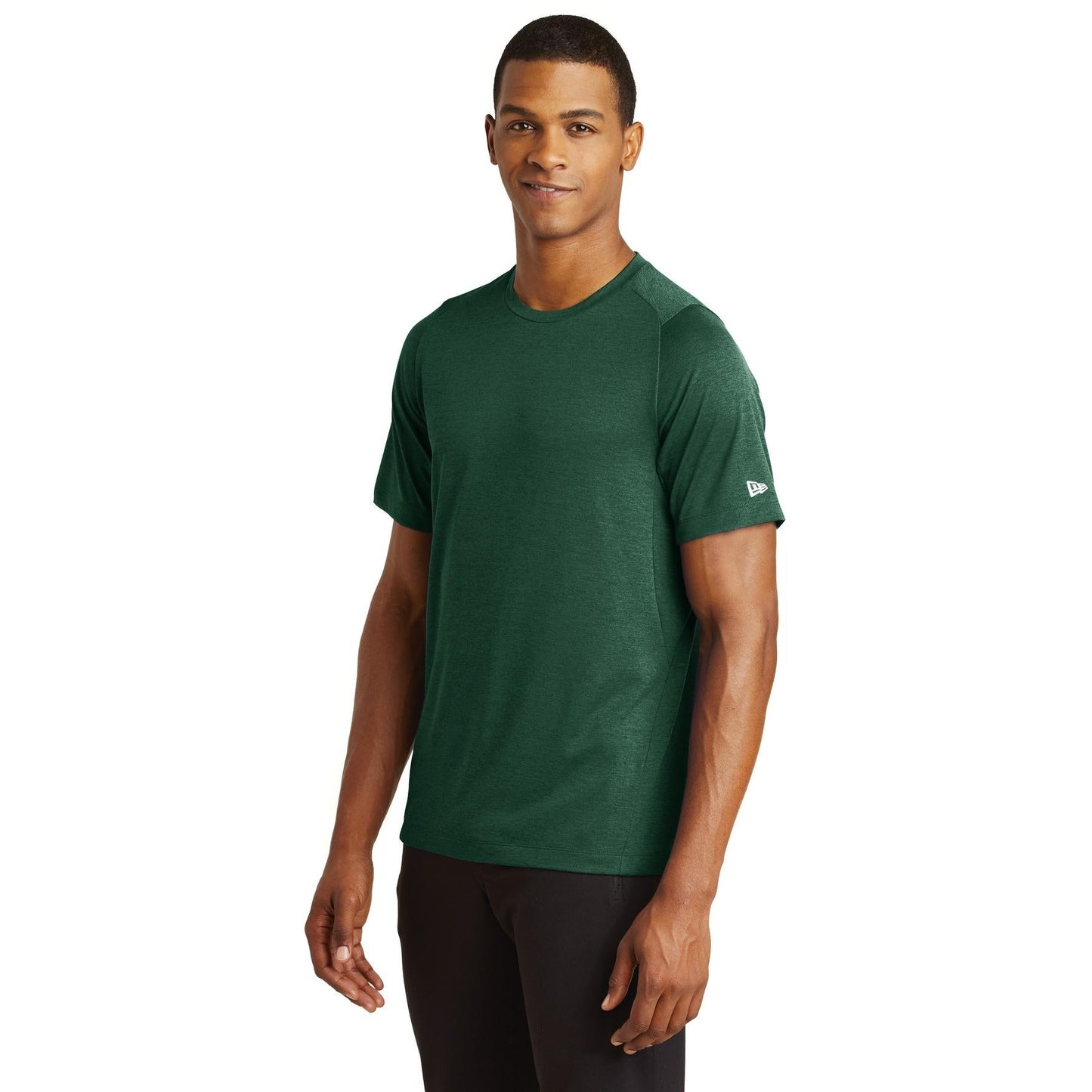Black Solid T-Shirts - New Era - Moisture Wicking