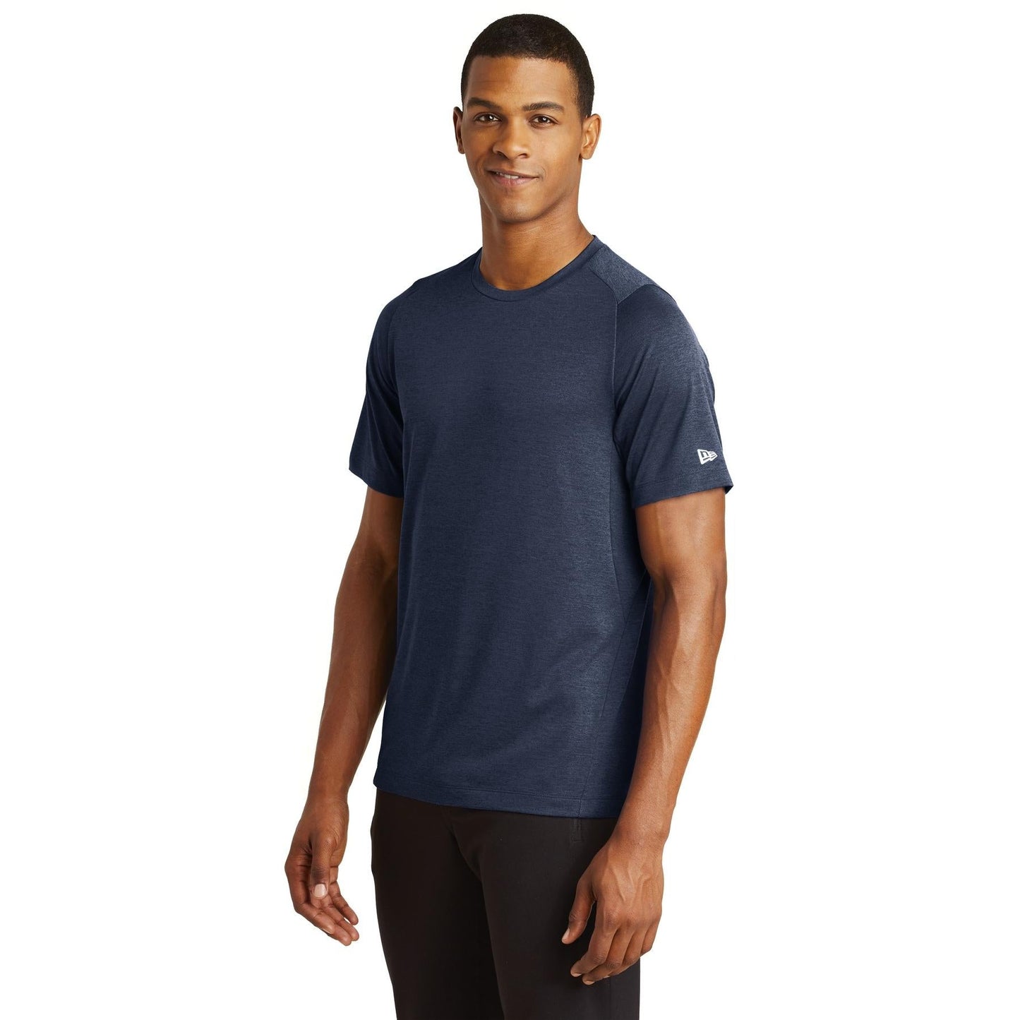 Black Solid T-Shirts - New Era - Moisture Wicking