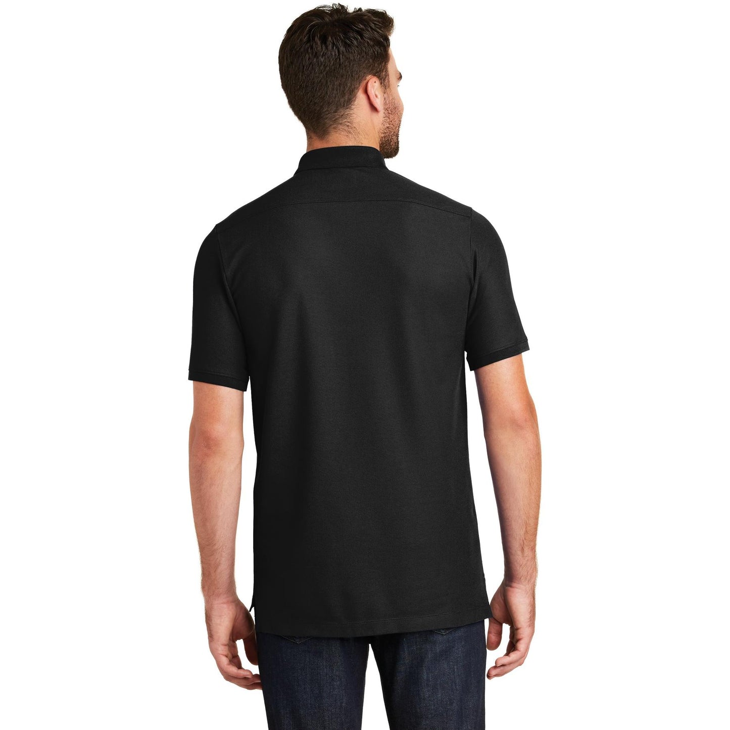 Black Polo Shirt - New Era - Moisture-Wicking
