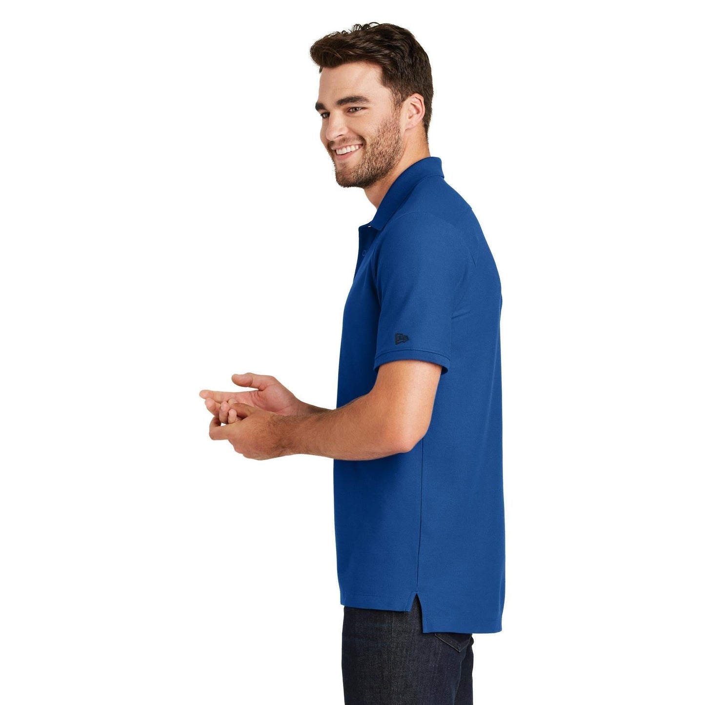 Black Polo Shirt - New Era - Moisture-Wicking