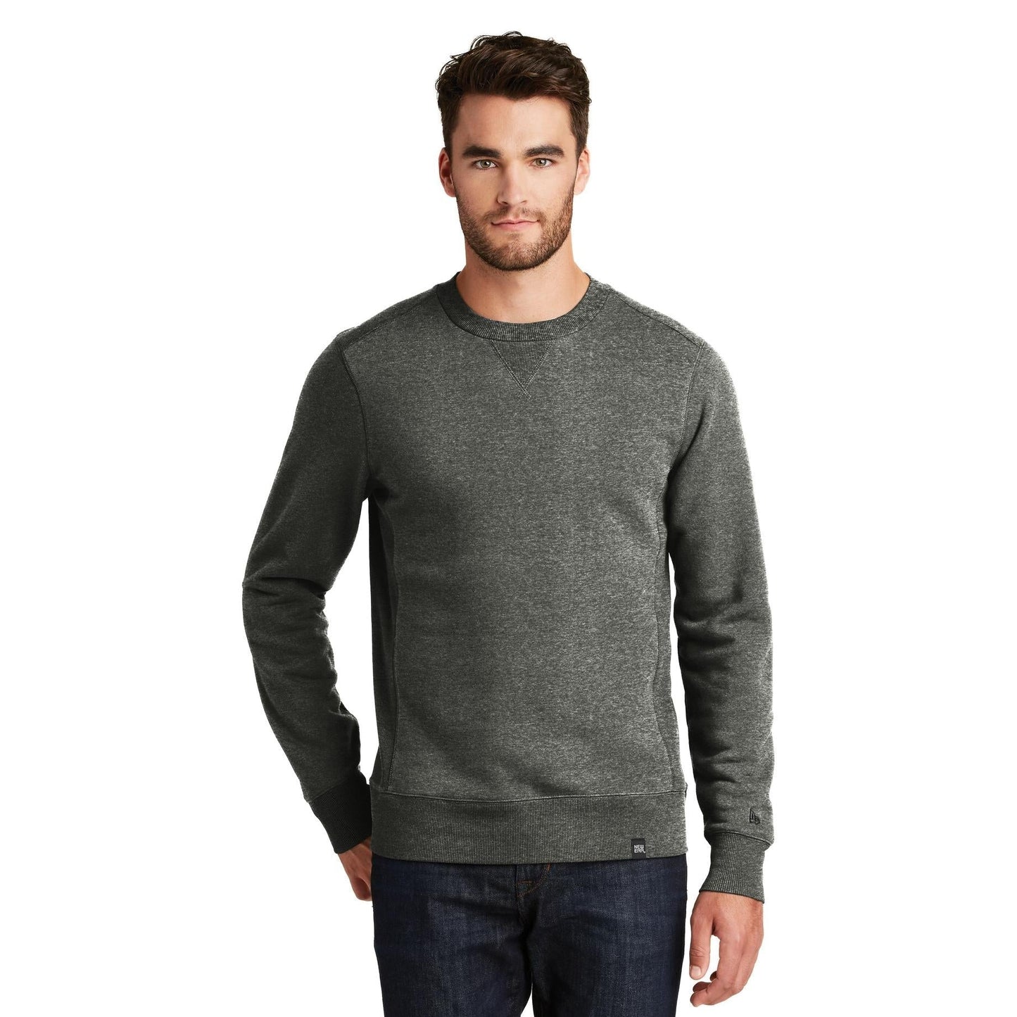Black Sweatshirts - New Era - Cotton Blend Comfort
