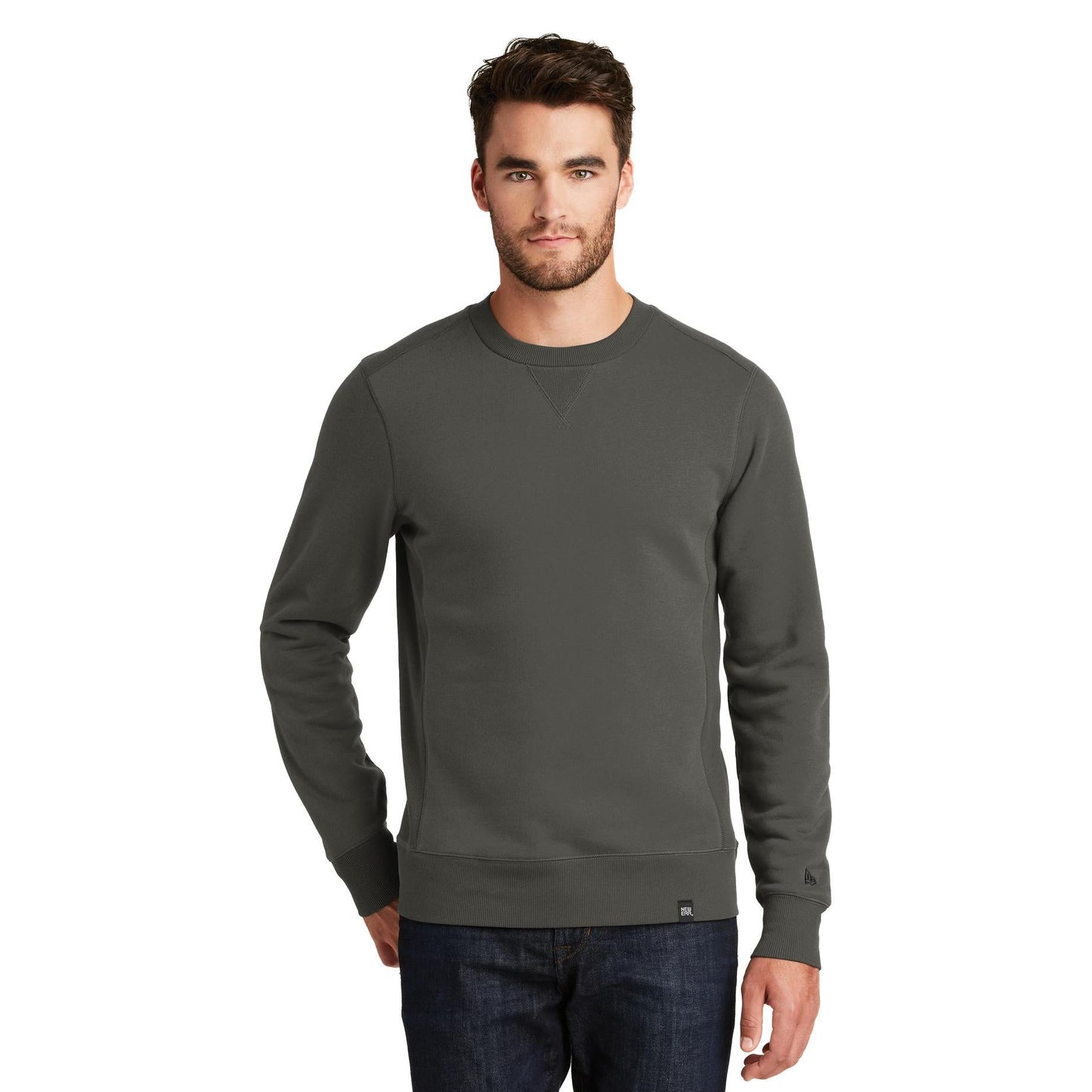 Black Sweatshirts - New Era - Cotton Blend Comfort